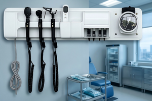 Système de diagnostic Ent mural intégré, prix de tas, pour clinique