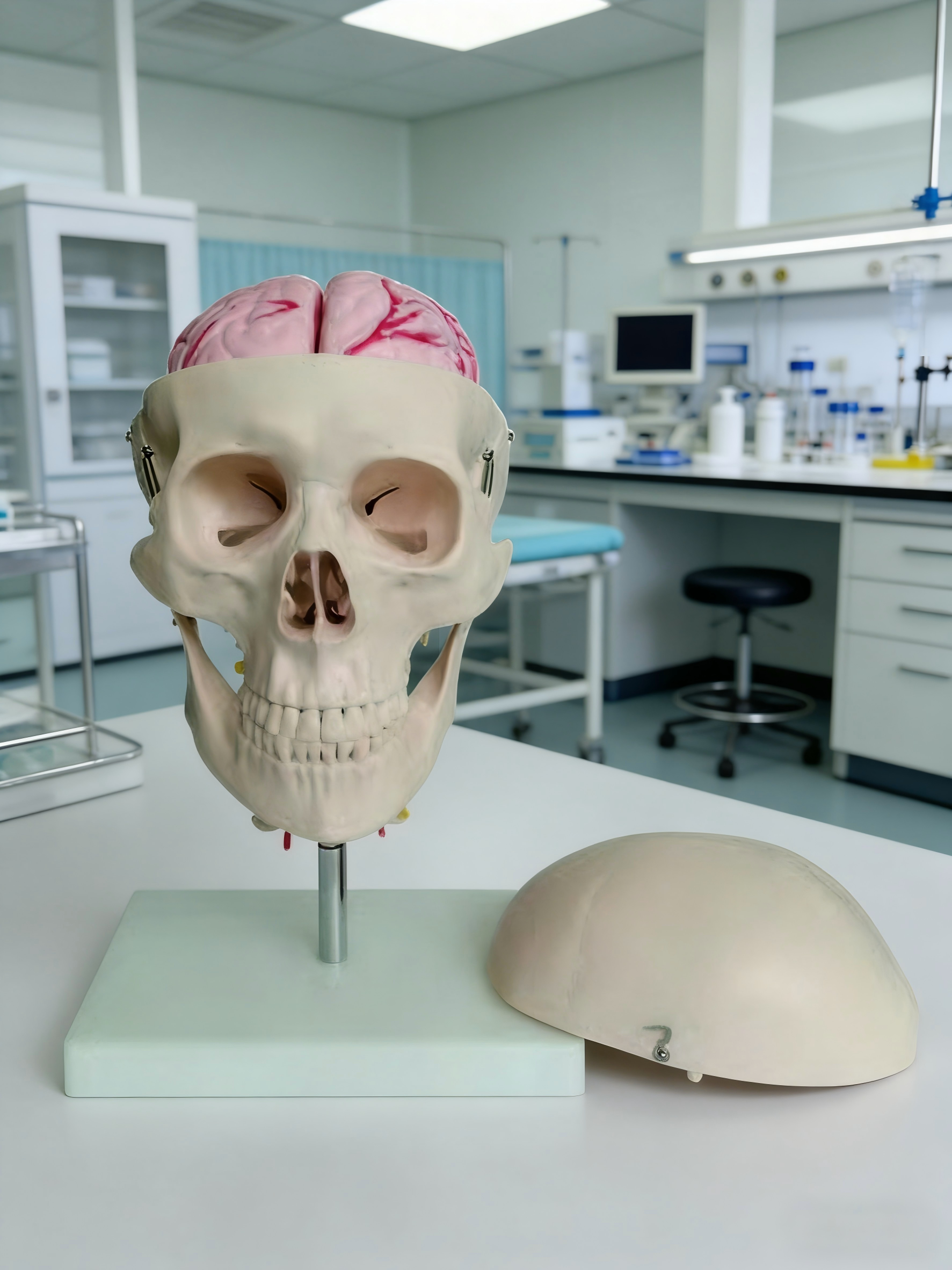 Modèle d'anatomie humaine du squelette 80cm en PVC pour étudiants de l'école de médecine