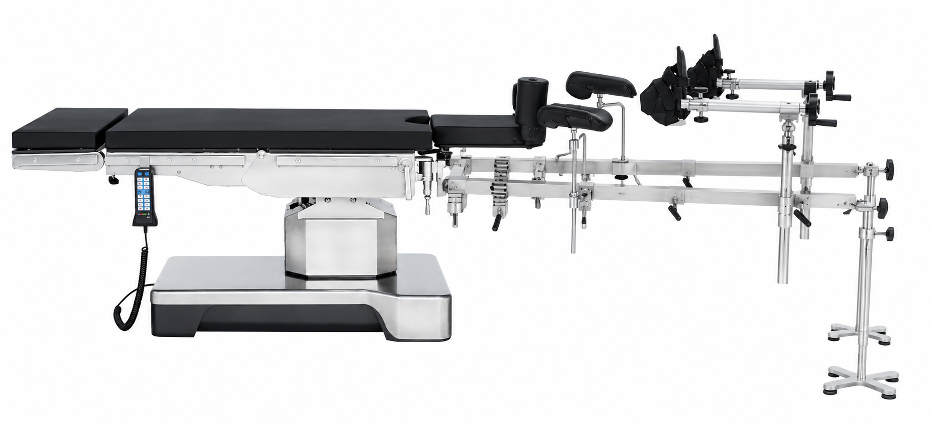 Table d'opération multifonctionnelle, lit chirurgical électrique, bras C, Table orthopédique