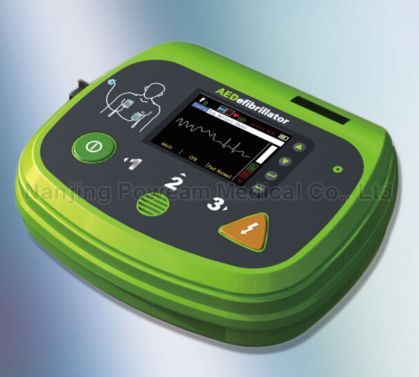 Défibrillateur AED AED7000 Plus avec écran LCD couleur