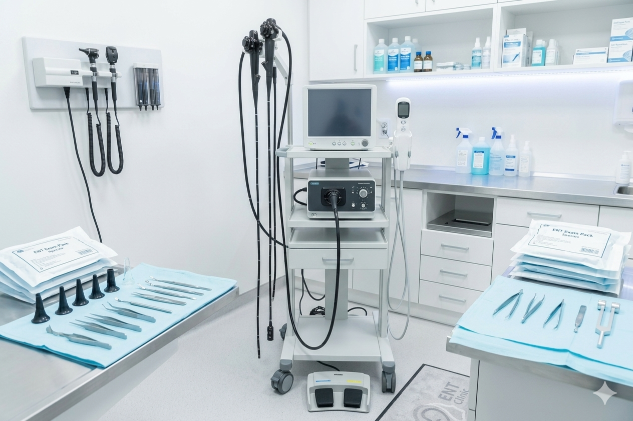 Système de diagnostic Ent mural intégré, prix de tas, pour clinique
