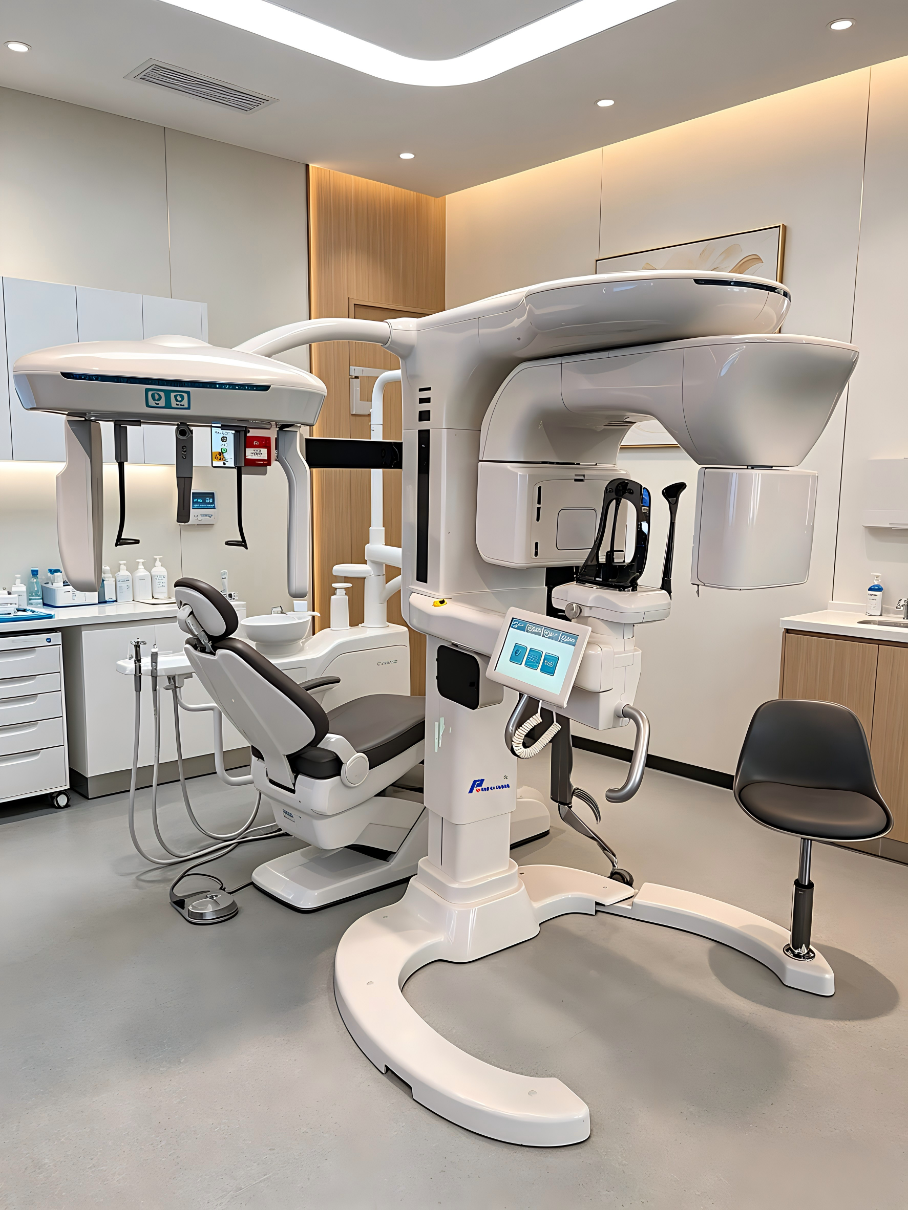 Machine à rayons X dentaire panoramique numérique Cbct modèle 3D 