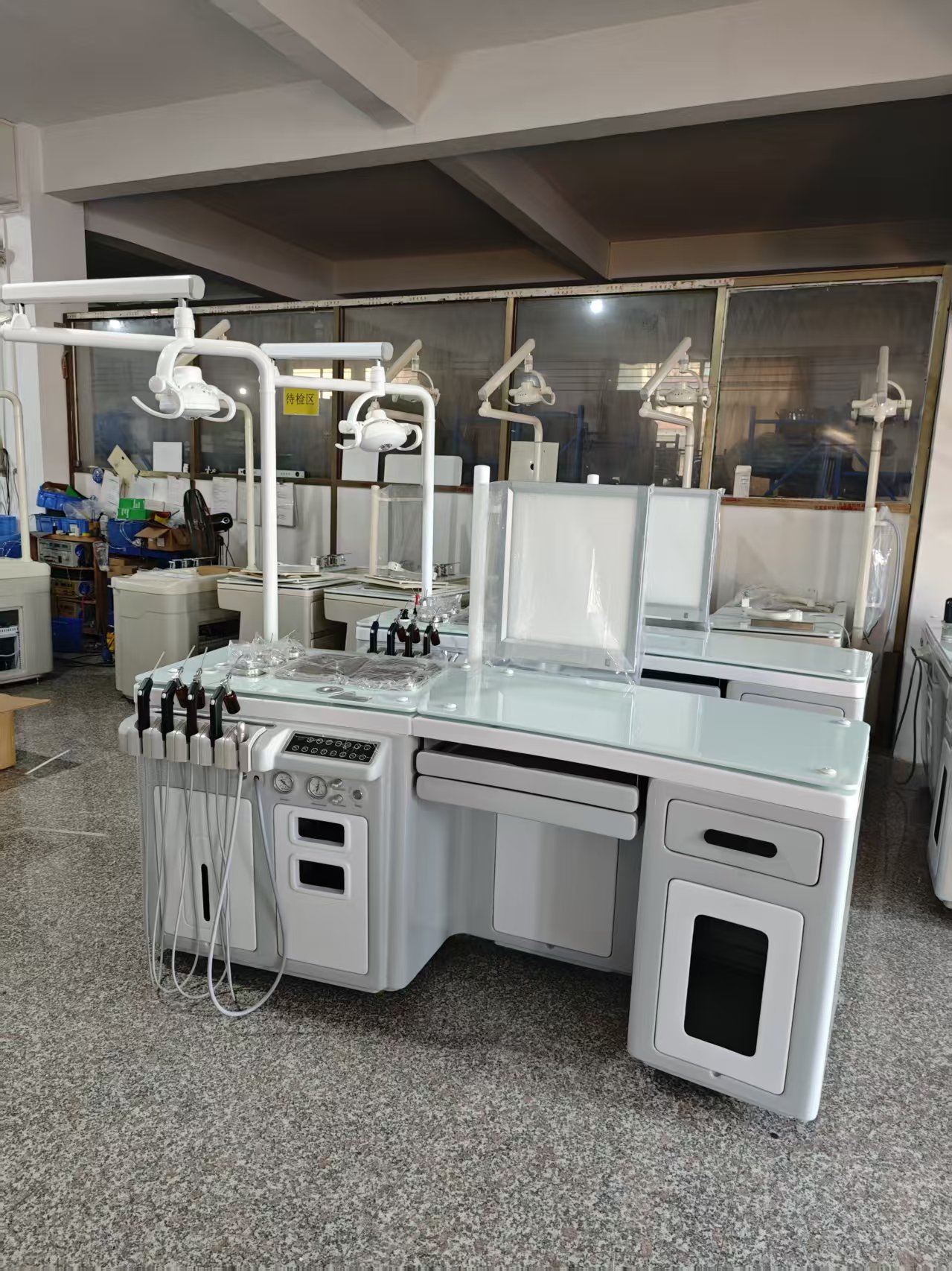  Unité ORL de traitement de gorge de nez d'oreille d'équipement optoélectronique médical