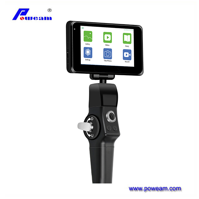 Laryngoscope vidéo flexible portable