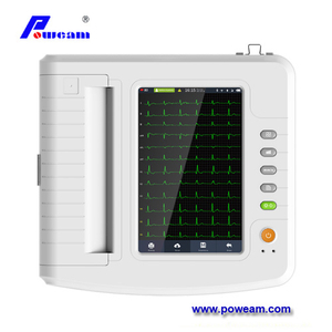 Signal ECG à 12 plats simultanément et imprimez une forme d'onde ECG avec l'impression thermique