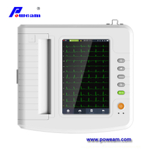 Signal ECG à 12 plats simultanément et imprimez une forme d'onde ECG avec l'impression thermique