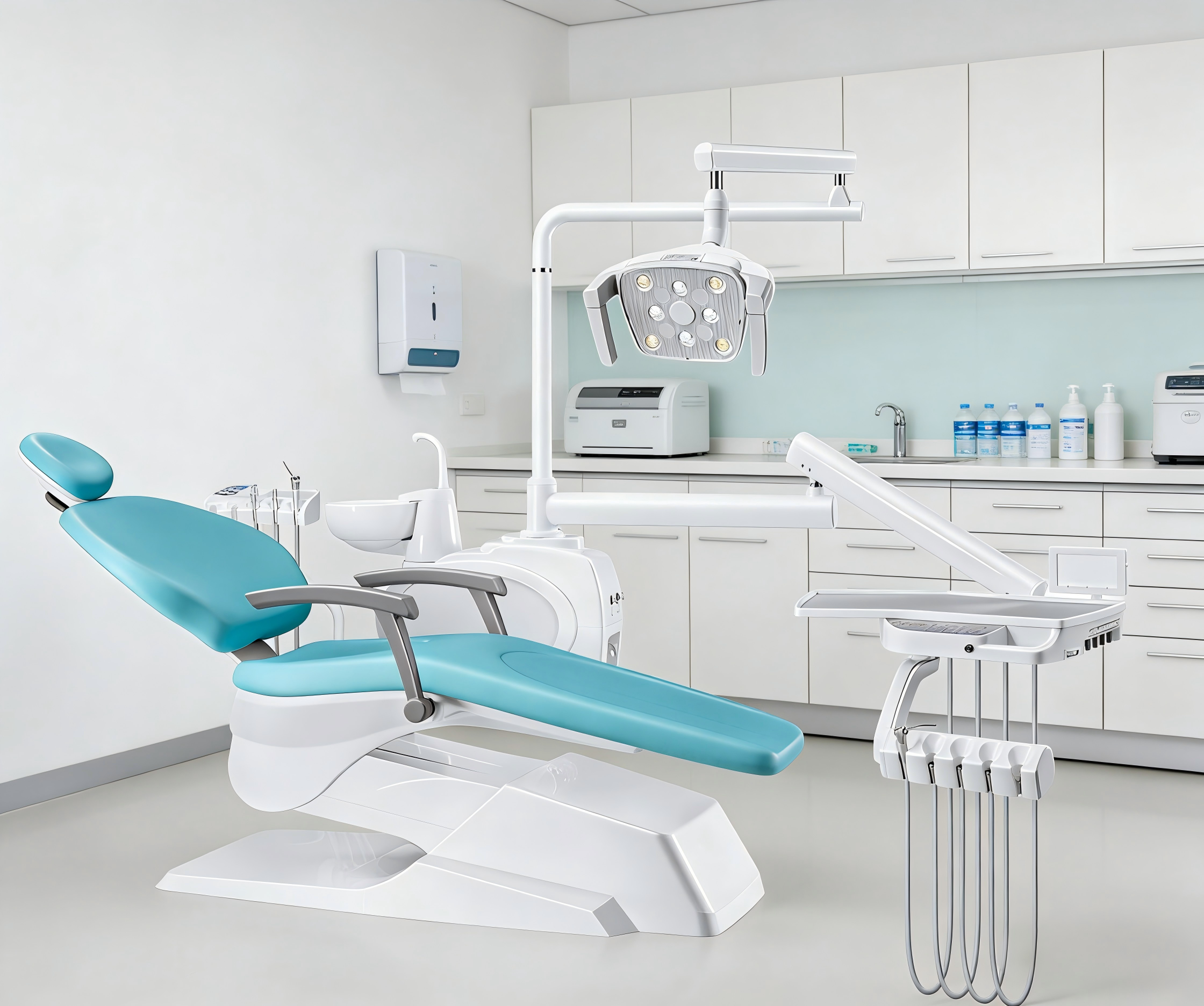 Chaise de dentiste d'équipement dentaire de clinique complète de machine médicale d'unité complète