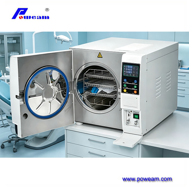Autoclave dentaire à vapeur de table CE 18L classe B pour usage clinique