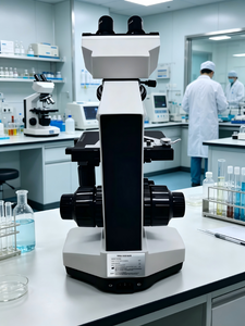 Microscope composé trinoculaire pour la recherche en laboratoire