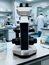 Microscope composé trinoculaire pour la recherche en laboratoire